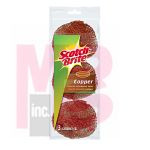 3M 213C Scotch-Brite Copper Coated Scouring Pad - Micro Parts &amp; Supplies, Inc.