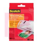 3M Scotch Thermal Pouches TP5903-100  for 5"x7" Photos 100 CT