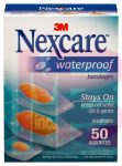 3M 432-50-3 Waterproof Bandages Asstd 50ct