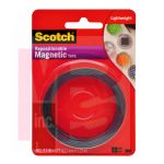 3M Scotch Magnetic Tape MT004.5-24PCK  0.5 in x 4 ft (1.27 cm x 1.21 m)