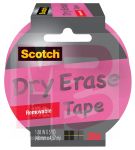 3M Scotch Dry Erase Tape 1905R-DE-PNK  1.88 in x 5 yd (47.7 mm x 4.57 m) Pink Dry Erase3 per inner 4 inners 12 per case
