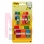 3M Post-it Flags 683-XL1 Combo Pack  .47 in x 1.7 in flags and .94 in x 1.7 in flags