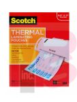 3M Scotch Thermal Pouches TP3854-100WM  8.9 in x 11.4 in (228 mm x 291 mm) 6/shipper