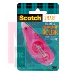 3M Scotch Patterned Adhesive Roller Hearts 6061-HRT  Pink
