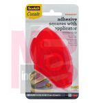 3M Scotch Adhesive Squares with Applicator 097-CFT .31 in x .43 Red 36 per case