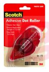 3M Scotch Adhesive Dot Roller 6055 .31 in x 49 ft Red Dispenser 48 per case
