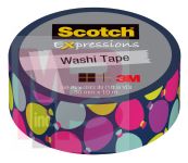 3M Scotch Expressions Washi Tape C314-P86  .59 in x 393 in (15 mm x 10 m) Birthday Balloons