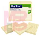 3M Highland Notes 6609RP  4 in x 6 in (101 mm x 152 mm) 30% recycled paper