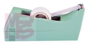 3M Scotch Tape Dispenser C-38-MNT  Mint Green 1 Dispenser