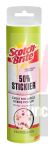 3M Scotch-Brite 50% Stickier Large Surface Lint Roller Refill 830LSRFS-60  8 in x 31.4 ft (20.3 cm x 9.57 m) 4/1