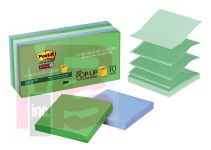 3M Post-it Super Sticky Pop-up Notes R330-10SST  3 in x 3 90sh 10-pack