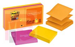 3M Post-it Super Sticky Pop-up Notes R330-6SSUC  3 in x 3 in (76 mm x 76 mm)