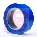 3M 471-Blue-1-1/2"x36yd-Bulk Vinyl Tape Blue 1 1/2 in x 36 yd 5.2 mil - Micro Parts &amp; Supplies, Inc.