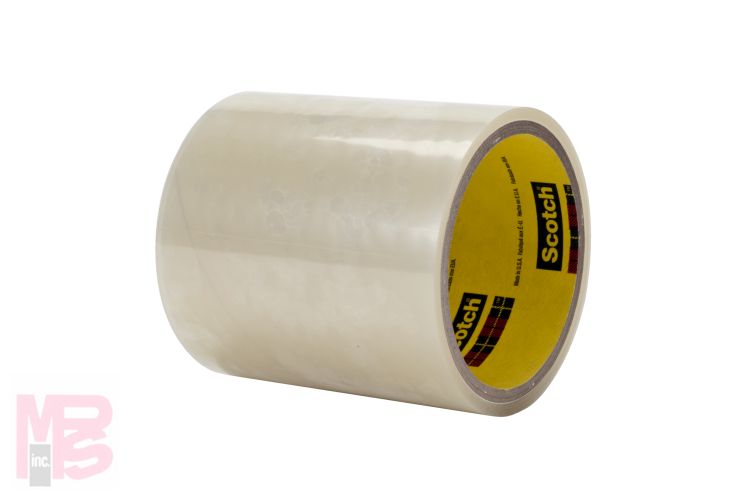 3M Adhesive Transfer Tape 467MP  Clear  11.75 in x 180 yd  2 mil  1 roll per case