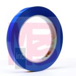 3M 471-Blue-1/4"x36yd-Bulk Vinyl Tape Blue 1/4 in x 36 yd 5.2 mil - Micro Parts &amp; Supplies, Inc.