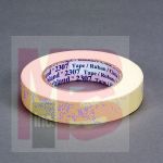 3M  2307-18mmx55m  Masking Tape  Tan 18 mm x 55 m 5.2 mil - Micro Parts &amp; Supplies, Inc.