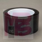 3M 850 Polyester Film Tape Black 18 in x 72 yd 1.9 mil - Micro Parts &amp; Supplies, Inc.