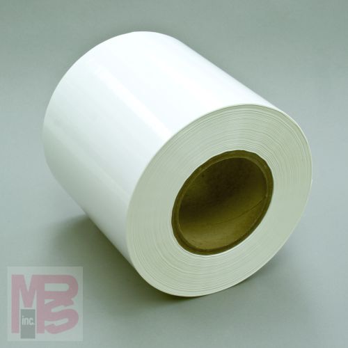 3M Electronic Label Materials 7812 Matte White Polyimide Film TT TC  6 in x 500 ft  1 per case Bulk