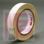 3M 3615 General Purpose Glass Cloth Tape White 1/2 in x 36 yd 7.0 mil - Micro Parts &amp; Supplies, Inc.