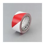 3M 767 Hazard Warning Tape Red/White 49 in x 36 yd 5.0 mil - Micro Parts &amp; Supplies, Inc.