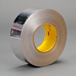 3M 3380 Aluminum Foil Tape Silver 48 in x 250 yd 3.25 mil - Micro Parts &amp; Supplies, Inc.