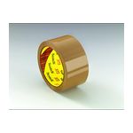 Scotch Box Sealing Tape 372 Tan, 42 mm x 1500 m, 6 per case Bulk