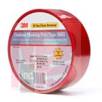 3M  5903  Outdoor  Masking  Poly Tape  Red 48 mm x 54.8 m 7.5 mil - Micro Parts &amp; Supplies, Inc.