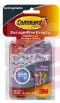 3M 17017CLRVPES Command Clear Round Cord Clips Clear Strips Value Pack - Micro Parts &amp; Supplies, Inc.