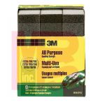 3M 907NA-3P-CC Sanding Sponge3 3/4 in x 2 5/8 in x 1 in (9.52 cm x 6.67 cm x 2.54 cm) Extra Fine/Fine - Micro Parts &amp; Supplies, Inc.