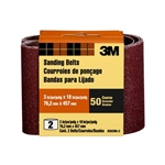 3M 9262NA-2 Sanding Belt 3 in x 18 in Coarse 50 grit - Micro Parts &amp; Supplies, Inc.