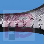 3M Fastener SJ3419FR Hook Flame Resistant Silver 1 in x 50 yd 0.15 in engaged thickness 12 rolls per case
