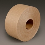 3M 6146 Water Activated Paper Tape Natural Medium Duty Reinforced 6 in x 4500 ft - Micro Parts &amp; Supplies, Inc.
