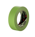 3M High Performance Green Masking Tape 401+ 24 mm x 55 m 24 individually wrapped rolls per case Conveniently Packaged