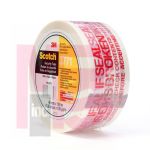 3M 3771 IW Scotch Printed Message IF SEAL IS BROKEN CHECK CONTENTS BEFORE ACCEPTING Box Sealing Tape White 48 mm x 100 m - Micro Parts &amp; Supplies, Inc.