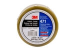 3M 471 IW Vinyl Tape Transparent 2 in x 36 yd 5.2 mil - Micro Parts &amp; Supplies, Inc.