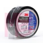 3M 471 IW Vinyl Tape Black 2 in x 36 yd 5.2 mil - Micro Parts &amp; Supplies, Inc.