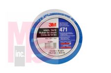 3M 471 IW Vinyl Tape Blue 3 in x 36 yd 5.2 mil - Micro Parts &amp; Supplies, Inc.