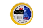 3M 471 IW Vinyl Tape Yellow 3 in x 36 yd 5.2 mil - Micro Parts &amp; Supplies, Inc.