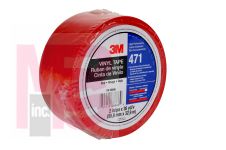 3M 471 IW Vinyl Tape Red 2 in x 36 yd 5.2 mil - Micro Parts &amp; Supplies, Inc.