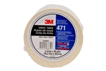 3M 471 IW Vinyl Tape White 3 in x 36 yd 5.2 mil - Micro Parts &amp; Supplies, Inc.