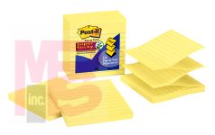 3M Post-it Super Sticky Pop-up Notes R440-YWSS 4 in x 4 in (101 mm x 101 mm) Canary Yellow