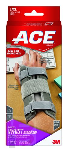 3M ACE Deluxe Wrist Stabilizer Right 207279  Large / Extra Large