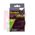 3M RF4741 Scotch Indoor Fasteners 3/4 in x 5 ft (19.0 mm 1.52 m) Black - Micro Parts &amp; Supplies, Inc.