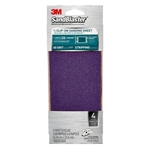 3M SandBlaster(TM) Power Sanding Sheet, 9650, 3.66 in x 9 in, 60 grit, 4/pk