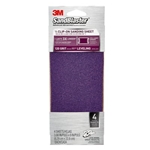 3M SandBlaster(TM) Power Sanding Sheet, 9653, 3.66 in x 9 in, 120 grit, 4/pk