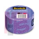 3M Scotch(R) Duct Tape 908-PPLGLR-C, 1.88 in x 5 yd (48 mm x 4,57 m) Violet Purple Glitter