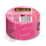 3M Scotch(R) Duct Tape 908-PNKGLR-C, 1.88 in x 5 yd (48 mm x 4,57 m) Hot Pink Glitter