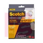 3M Scotch(TM) Outdoor Fasteners RF5760, 1 in x 15 ft (25,4 mm x 4,57 m) Clear 1 Set of Strips