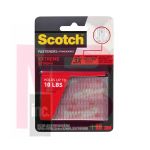 3M Scotch(TM) Extreme Fasteners RF6730, 1 in x 3 in (25,4 mm x 76,2 mm) , 2 Sets of Strips, Clear