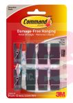 3M Command(TM) Slate Spring Clips 17089S-VPES, Small